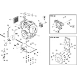 Honda GX100 & GXR120 Engine Assembly